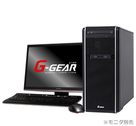 【BTOモデル】eX.computer デスクトップパソコン ミドルタワー G-GEAR GA7J-G92/ZT
